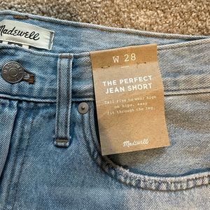 Madewell denim shorts